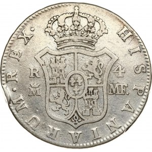 Spain 4 Reales 1794 MMF