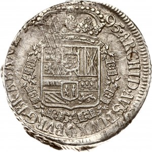 Spanish Netherlands Brabant Patagon 1695 Antwerp (R1)