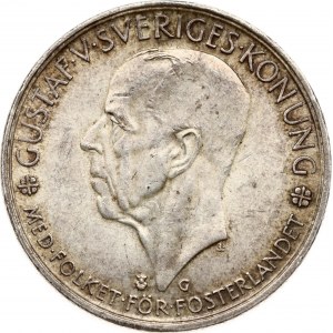 Švédsko 5 korún 1935 G