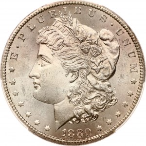 USA Morgan Dollar 1880 S PCGS MS 63
