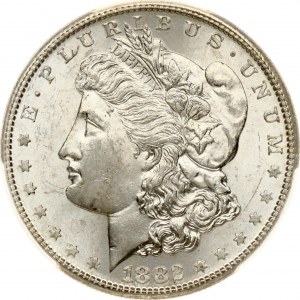 USA Morgan Dollar 1882 S PCGS MS 63