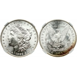 USA Morgan Dollar 1888 NGC MS 63