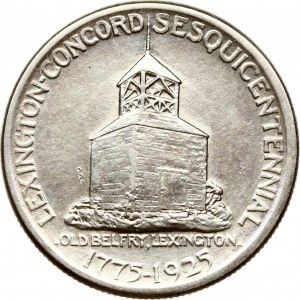 USA 1/2 Dollar 1925 P Lexington-Concord Sesquicentennial