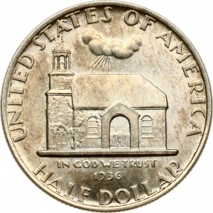 USA 1/2 Dollar 1936 Delaware Tercentenary