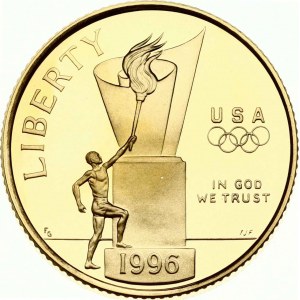 USA 5 Dollars 1996 W XXVI Olympiad