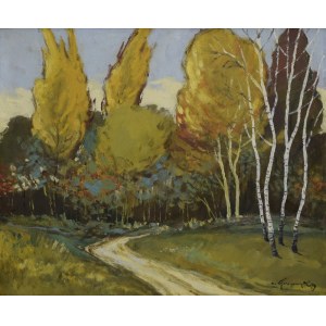 Lidia GRZEGORCZYK (1931-1996), Autumn Landscape, 1979