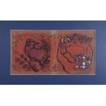 MARC CHAGALL (1887-1985), Obwoluta albumu: Chagall. Lithograph 1, 1960