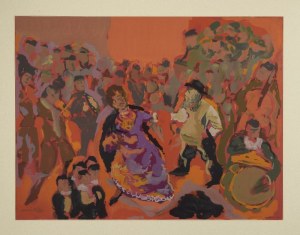 Emmanuel KATZ (Mané-Katz) (1894 - 1962), Taniec
