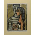 Maria WĄSOWSKA (1931-1991), Kobieta i mężczyzna, 1957