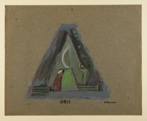 Olga PECZENKO-SRZEDNICKA (1918-1975), Odys II - projekt scenografii