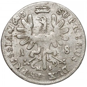 Niemcy, Prusy-Brandenburgia, Fryderyk Wilhelm I, Ort Królewiec 1685 HS