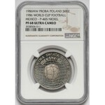 Próba NIKIEL 500 złotych 1986 MŚ w Piłce Nożnej Meksyk