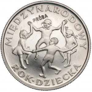 Próba NIKIEL 20 złotych 1979 Rok Dziecka