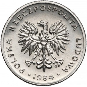 Próba NIKIEL 20 złotych 1984