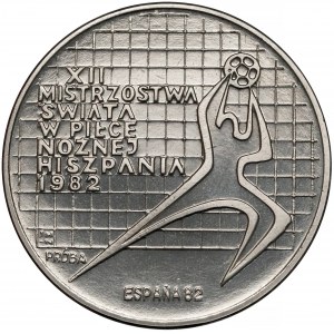 Próba NIKIEL 200 złotych 1982 MŚ Hiszpania - z España - w prawo