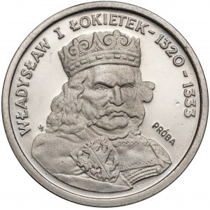 Próba NIKIEL 200 złotych 1986 Władysław I Łokietek