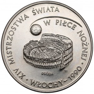 Próba NIKIEL 1.000 złotych 1988 MŚ w Piłce Nożnej Włochy