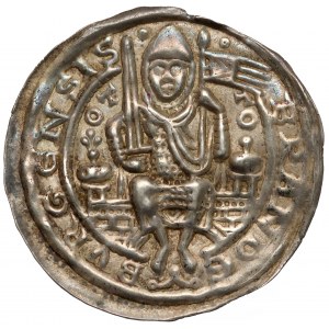 Niemcy, Brandenburgia, Otto I (1157-1184), Brakteat szeroki - RZADKI
