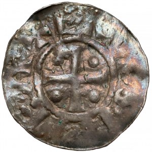 Niemcy, Fryzja, Konrad II, Denar XI w. 