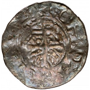 Niemcy, Fryzja, Konrad II, Denar XI w. 