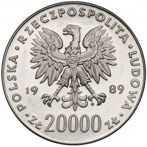 Próba NIKIEL 20.000 złotych 1989 MŚ w Piłce Nożnej Włochy - piłka