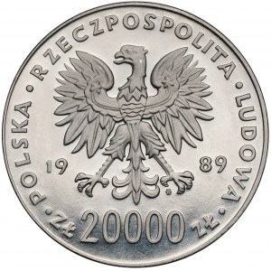 Próba NIKIEL 20.000 złotych 1989 MŚ w Piłce Nożnej Włochy - piłkarz