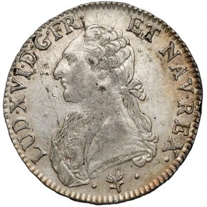 France, Louis XVI, Écu 1786-L, Bayonne