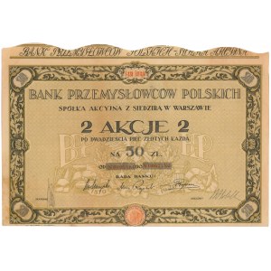 Bank Przemysłowców Polskich, Em.1, 2x 25 zł 
