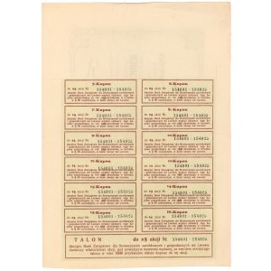 Akcyjny Bank Związkowy, 25x 280 mkp 1922