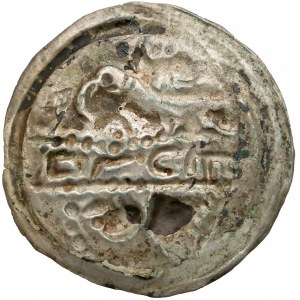 Mieszko III, Brakteat hebrajski - Ptak nad trumną - b. rzadki