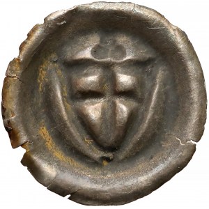 Zakon Krzyżacki, Brakteat - Tarcza z krzyżem (1307-1318)