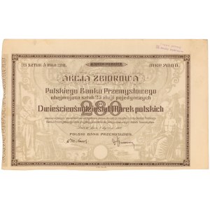 Polski Bank Przemysłowy, 25x 280 mkp 01.1921