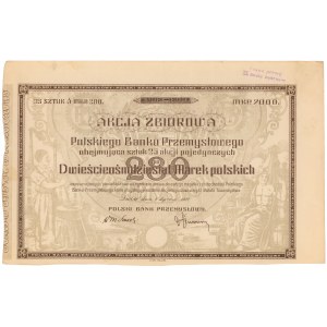 Polski Bank Przemysłowy, 25x 280 mkp 01.1921