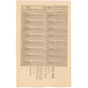 Polski Bank Przemysłowy, 25x 280 mkp 01.1921