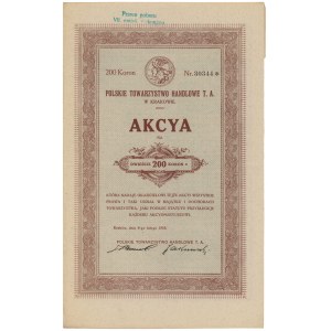 Polskie Towarzystwo Handlowe, 200 kr 1919
