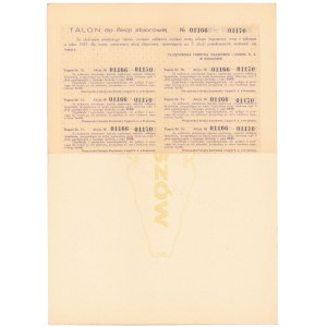 Płaszowska Fabryka Dachówek i Cegieł, 5x 200 zł 1926 - przewalutowana