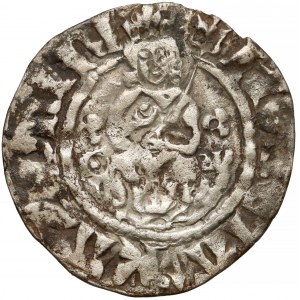 Kazimierz III Wielki, Półgrosz (kwartnik) bez daty, Kraków 