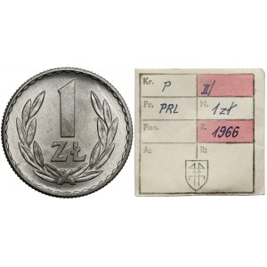 KAŁKOWSKI, 1 złoty 1966