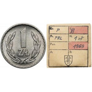 KAŁKOWSKI, 1 złoty 1969