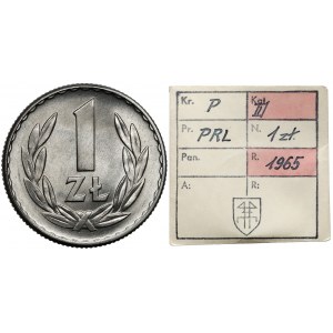 KAŁKOWSKI, 1 złoty 1965