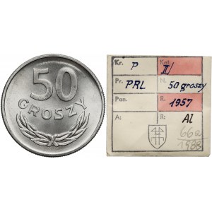 KAŁKOWSKI, 50 groszy 1957 
