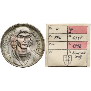 KAŁKOWSKI, Kopernik 10 złotych 1968