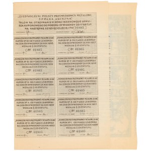 Zjednoczeni Polscy Przemysłowcy Metalowi, Em.1-3, 100 zł 1929 - na okaziciela