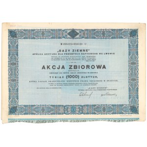 Gazy Ziemne, 10x 100 zł 1931