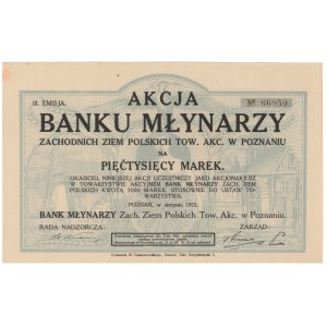 Bank Młynarzy Zachodnich Ziem Polskich, Em.3, 5.000 mkp 1923