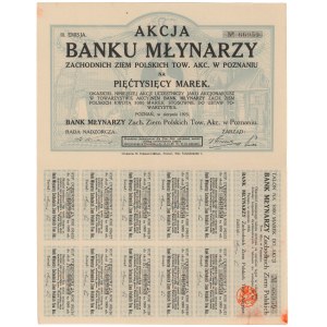 Bank Młynarzy Zachodnich Ziem Polskich, Em.3, 5.000 mkp 1923