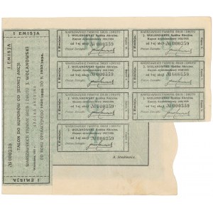 Warszawskie Fabryki Śrub i Drutu J. Wolanowski, Em.1, 10 zł 1927