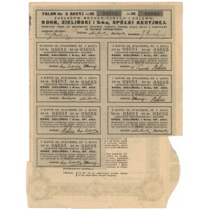 Zakłady Mechaniczne i Odlewnia Rohn, Zieliński i Ska, 5x 25 zł 1927