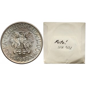 KAŁKOWSKI, Kościuszko 10 złotych 1959 - rzadki - ilustrowane