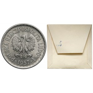 KAŁKOWSKI, 1 złoty 1957